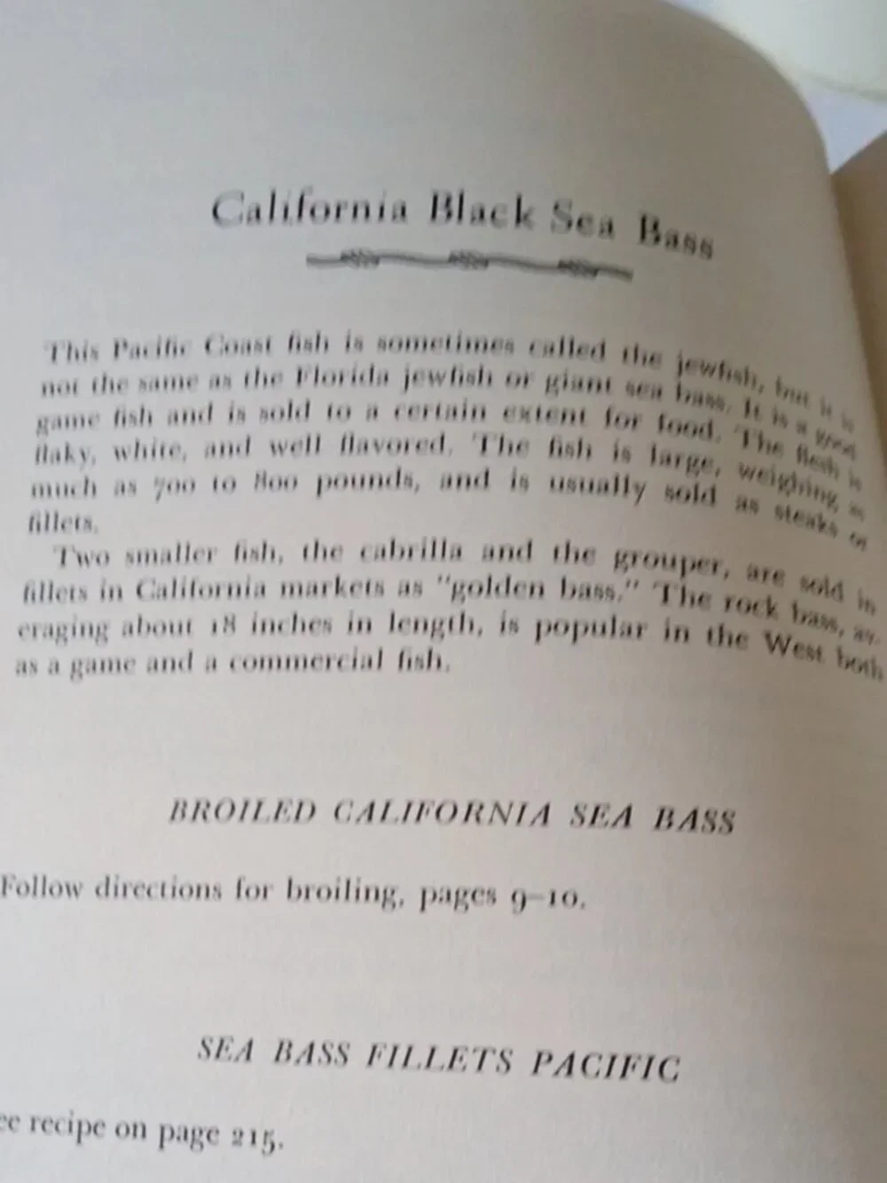 COOKBOOK: James Beard's New Fish Cookery